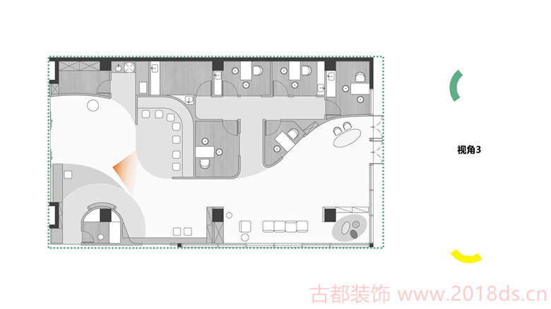 靜安區(qū)眼科醫(yī)院裝修設(shè)計圖200平-第7張圖片-上海古都建筑設(shè)計集團(tuán)